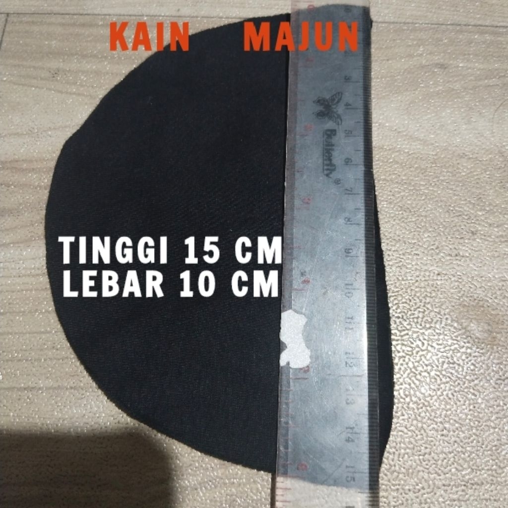 Kain majun sisa produksi kaos, untuk lap dan poles, lap mesin