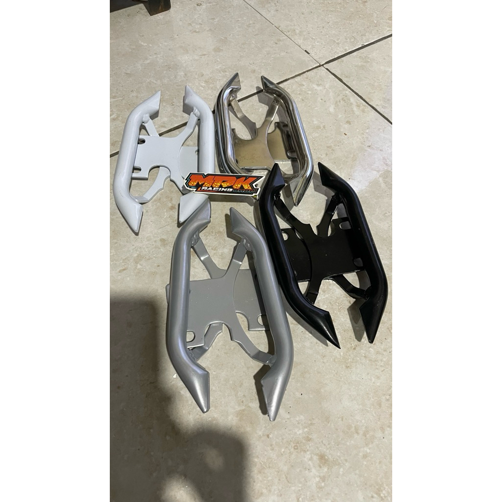 Behel Begel Samping Scoopy Genio Motif Tanduk Besi Tebal