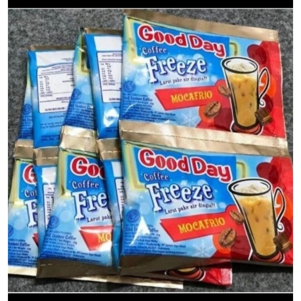 

GOD DAY FREEZE 10 sachet