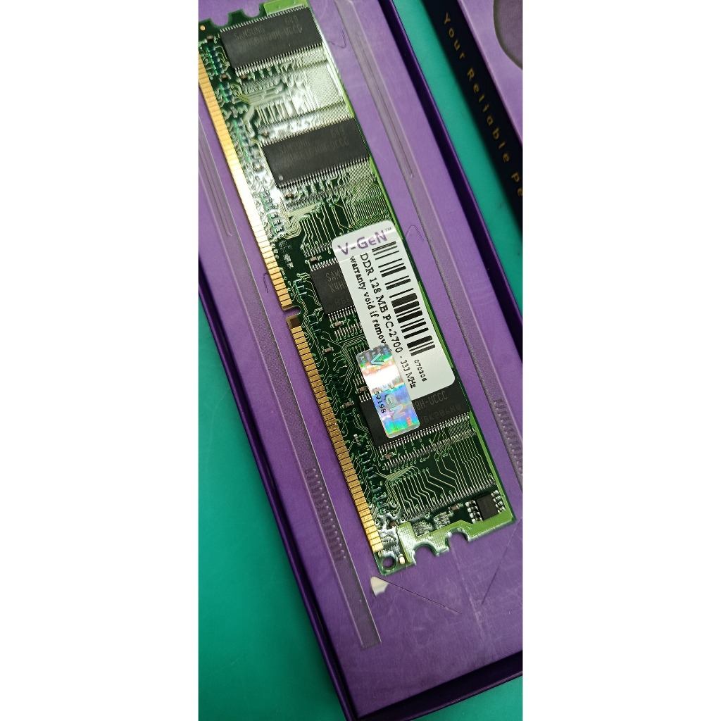 DDR1 VGEN 128MB PC-2700 Longdimm (Memory PC)