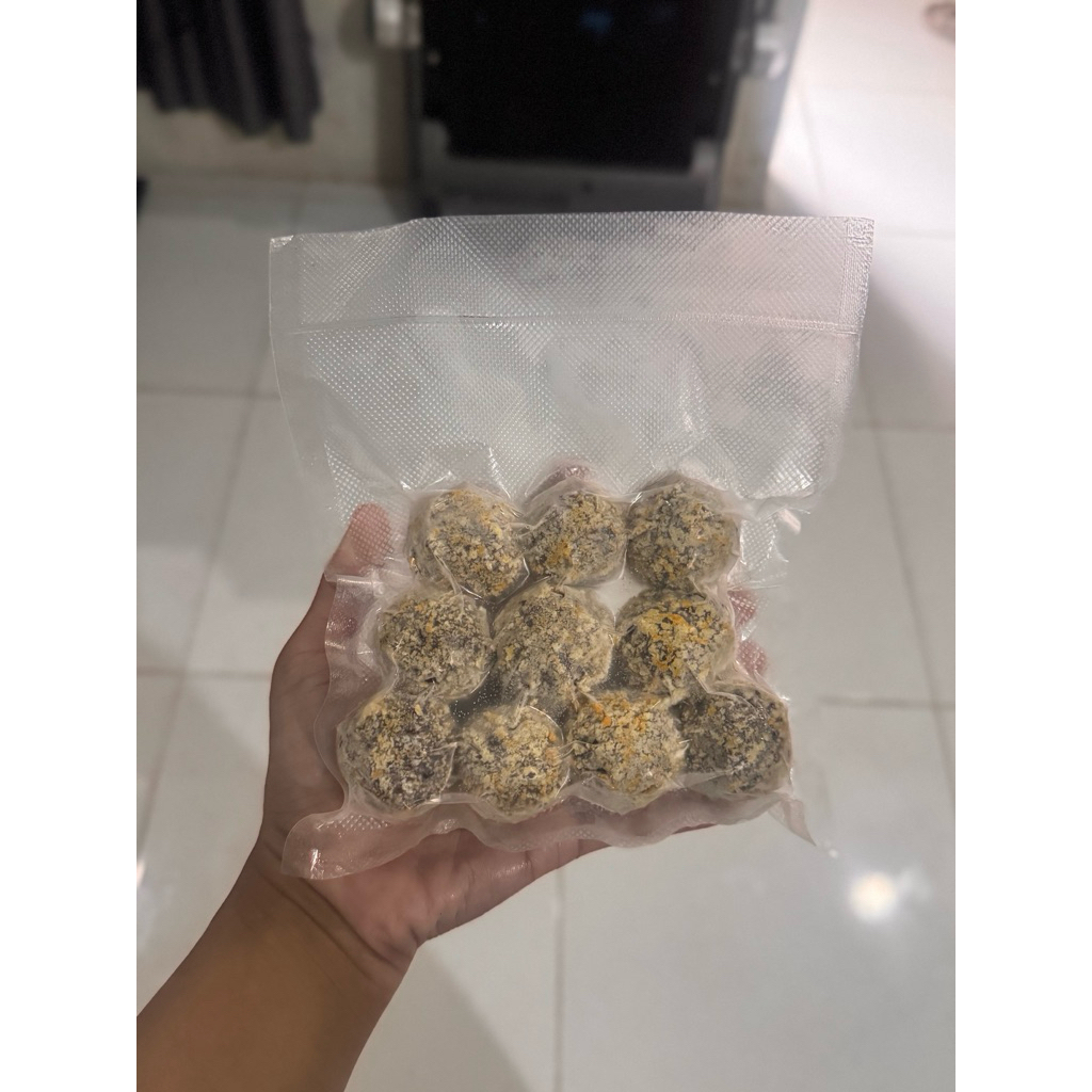 

[FROZEN] BOLA UBI KEJU LUMER-MPASI HOMEMADE-FINGER FOOD