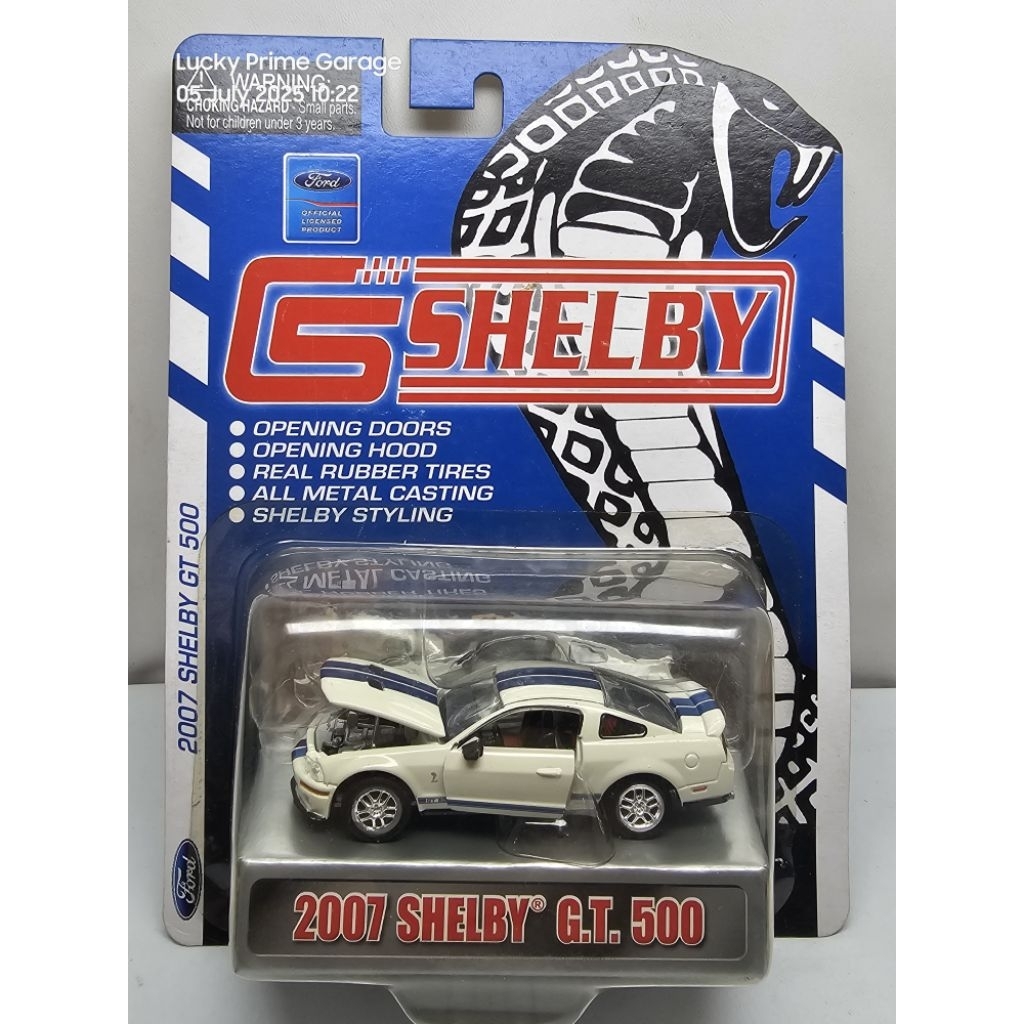 Shelby Collectible 2007 ford Shelby GT 500 putih