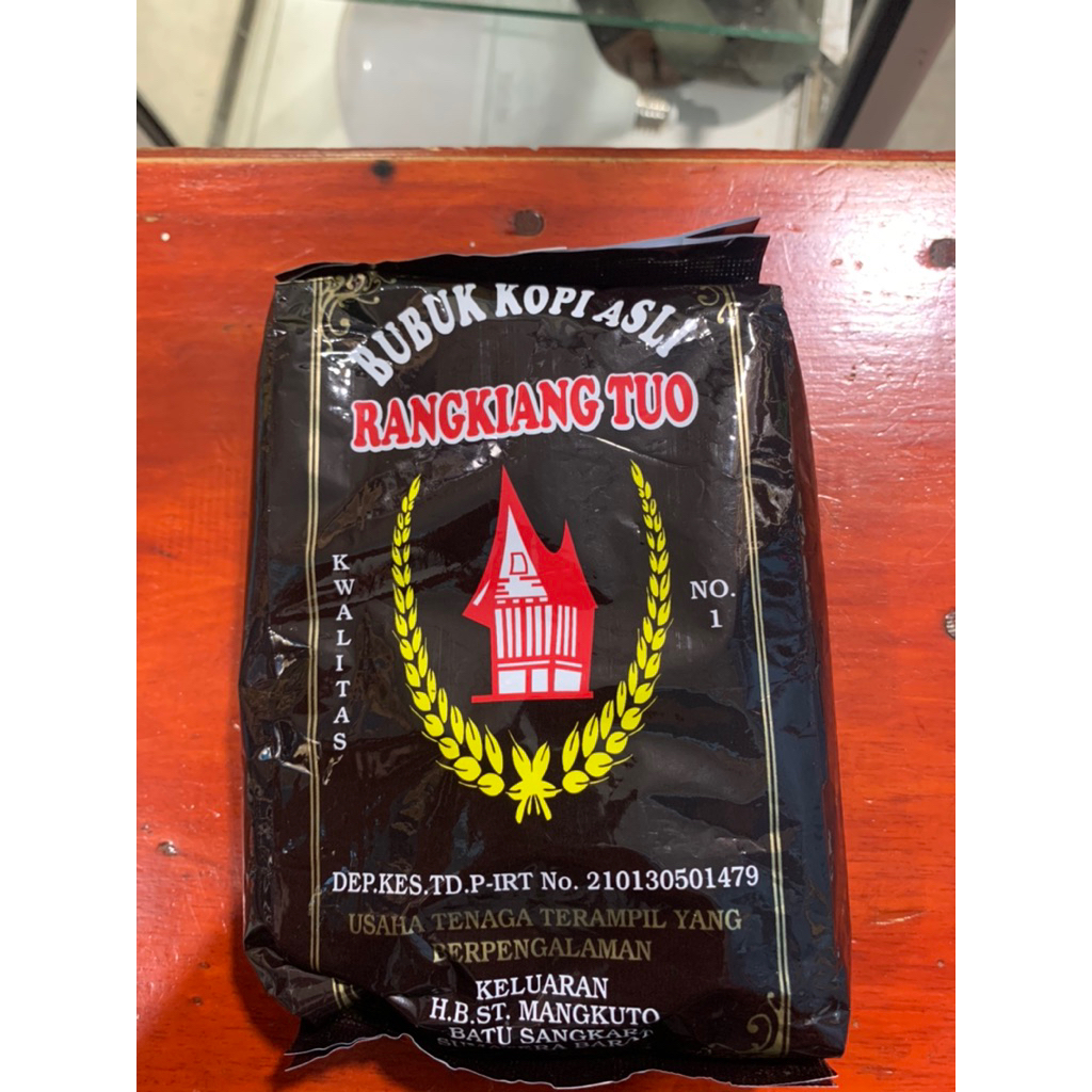 

Kopi Rangkiang Tuo 150ml khas Batusangkar Asli/KopiHitam/KopiPadang