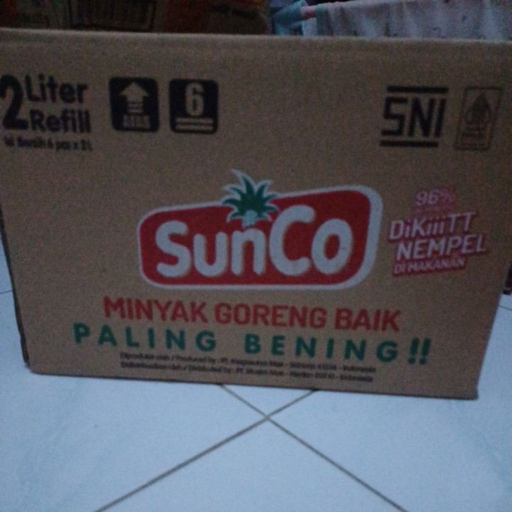 

Minyak Sanco 2 Liter , 1 Dus isi 6 pcs