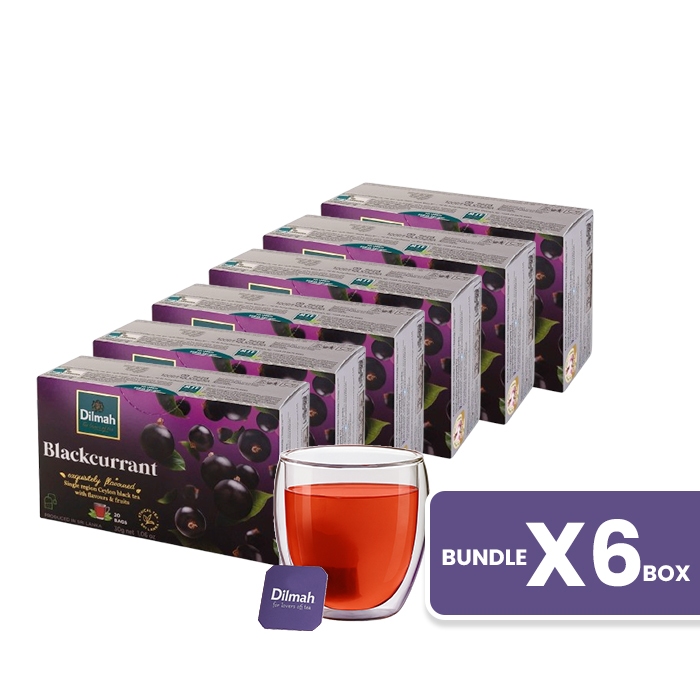 

Dilmah Blackcurrant Tea Tbag 20s - Teh Celup