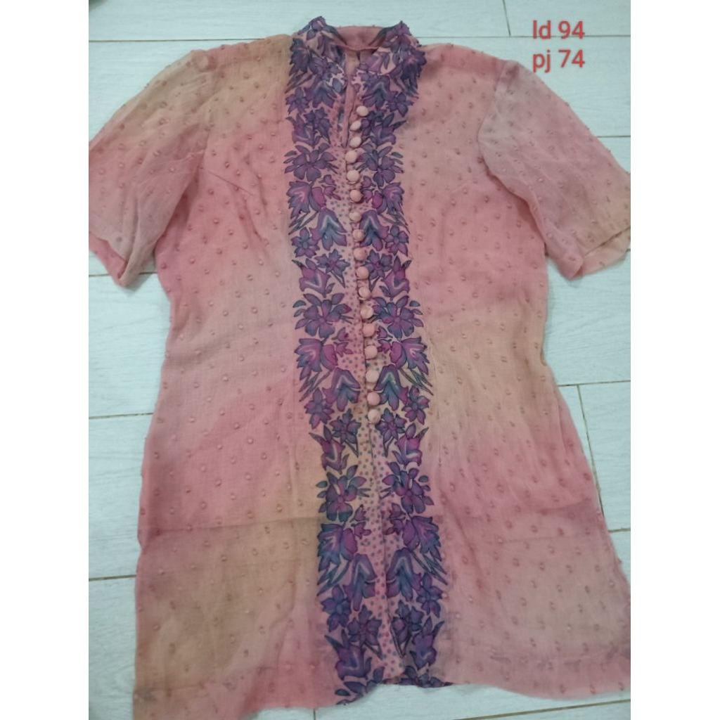 Preloved Tunik Model Kebaya