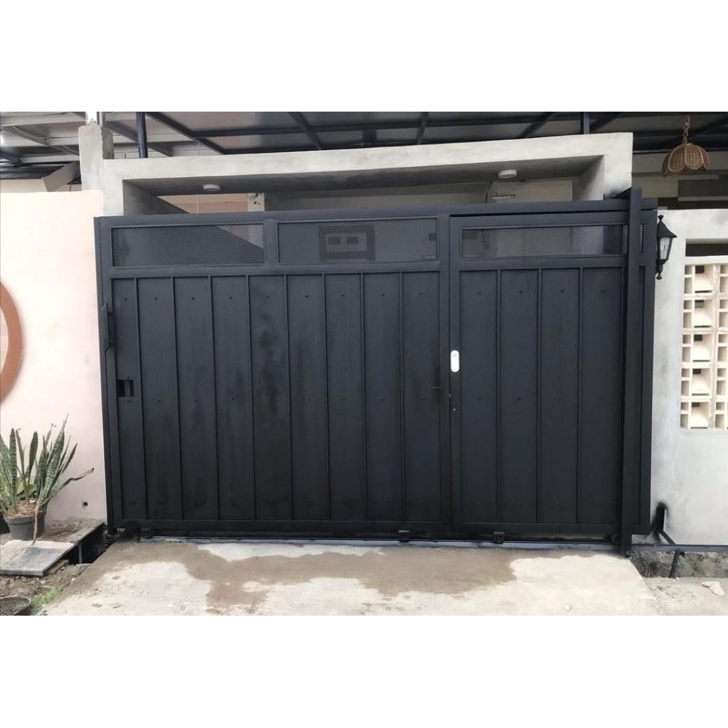 pagar minimalis modern grc