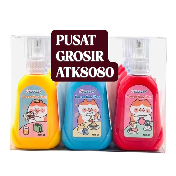 

[PGATK] CORRECTION FLUID AMANDA FANCY Tip-Ex Cair Amanda Fancy Lucu