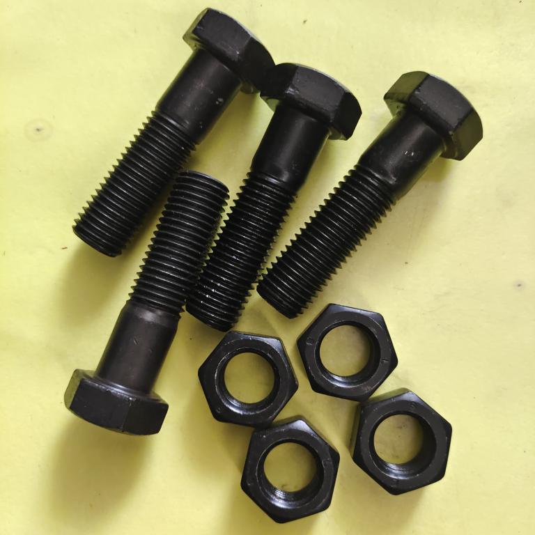 BAUT BAJA HTB 8.8 M20 X 60 HALF DRAT / BAUT BAJA M20 X 60 HITAM / BAUT 30 KUNCI 30 / BAUD HALF DRAT 