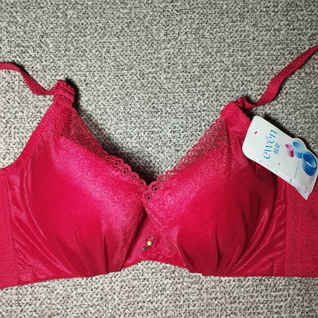[BARU] BRA MERAH EWEN YWNY.COM RENDA PREMIUM 34/75B