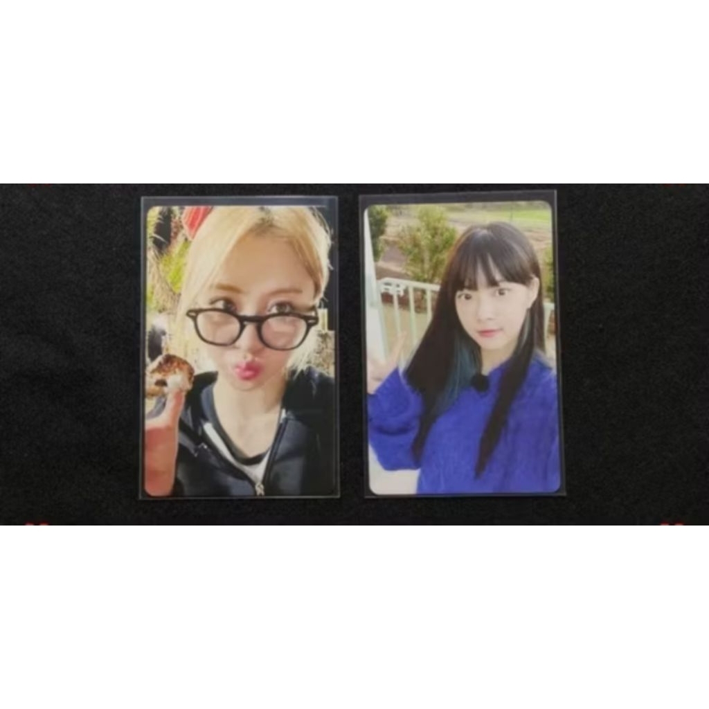 PC YUNJIN EUNCHAE PHOTOBOOK LE SSERAFIM DAY OFF IN JEJU