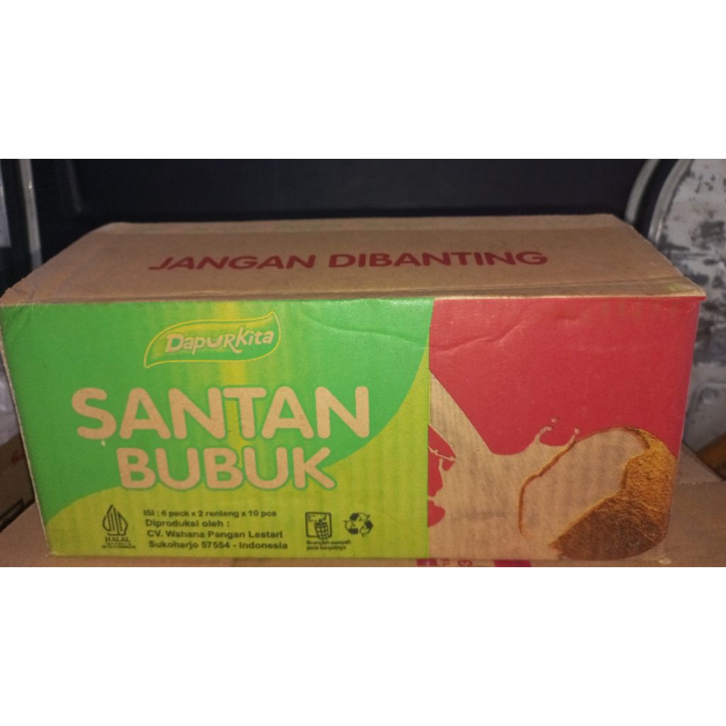 

SANTAN BUBUK INSTAN DAPURKITA 13GR 1 DUS ISI 12 RENTENG MURAH