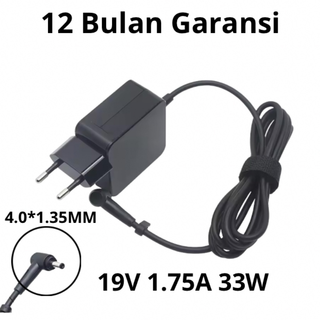 Adaptor Charger Laptop Asus E203M E203MA E203MAH (19v-1.75a) 33Watt