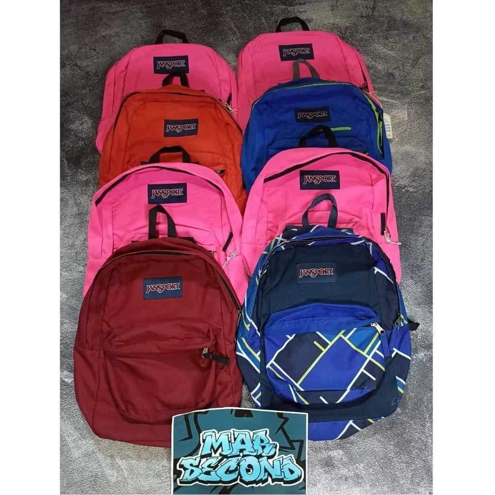 TAS JANSPORT MOTIF DAN POLOS 100% ORIGINAL