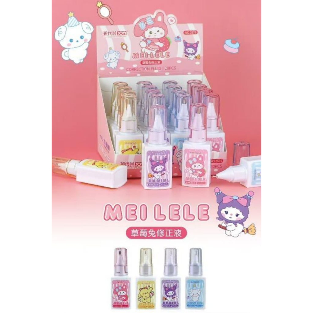 

Tipex cair / Type X / tipeks tipe x cair kostum sanrio