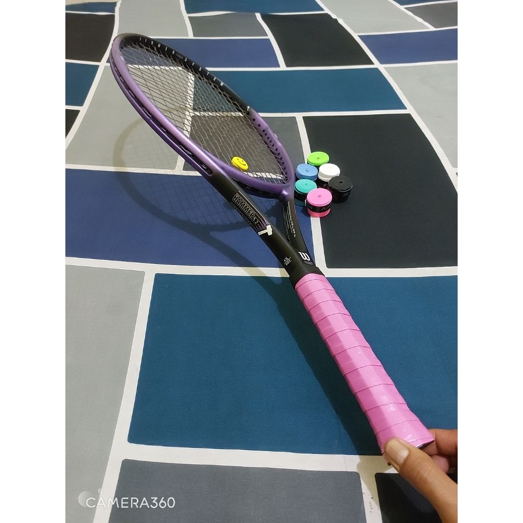RAKET TENIS ORIGINAL WILSON HAMMER 5.2 110 SQ.IN BEKAS 292 GRAM
