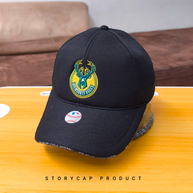 TOPI BASEBALL DISTRO LOGO Rusa - TOPI BASEBALL PRIA WANITA HITAM Kepala Rusa