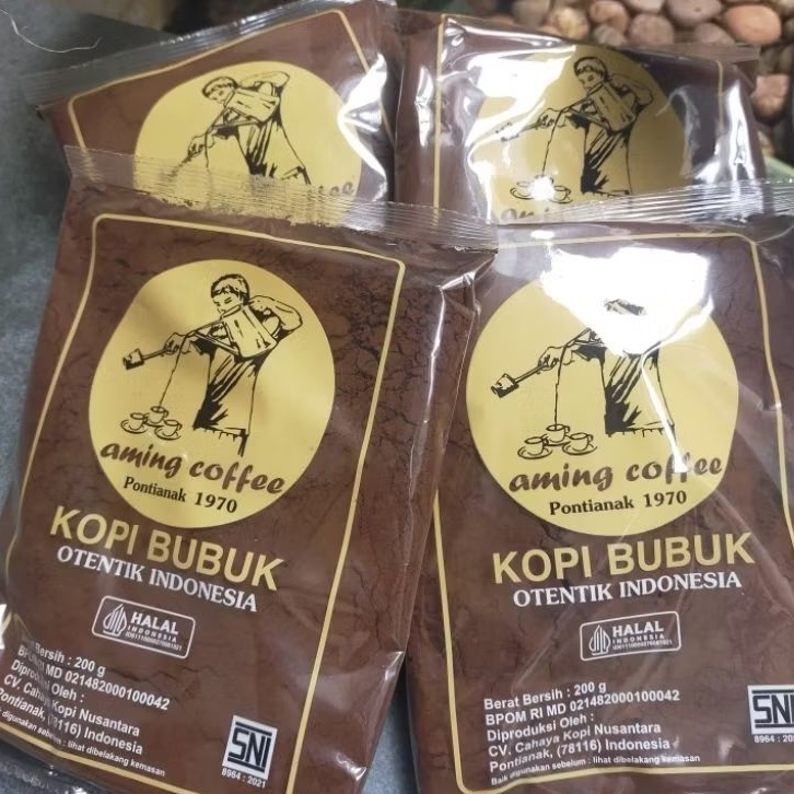 

kopi Aming Pontianak 500gram ole ole