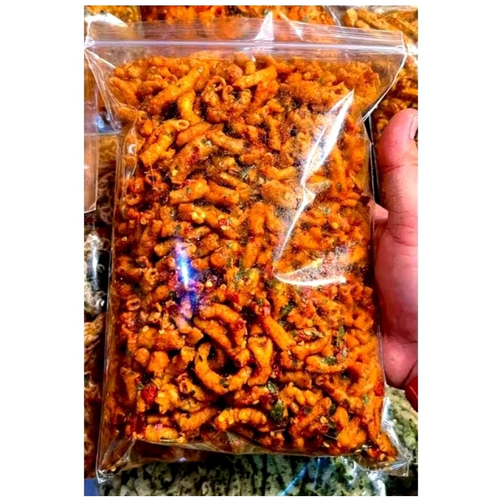 

usus ayam crispi 1 kg kriuk original daun jeruk pedas wangi