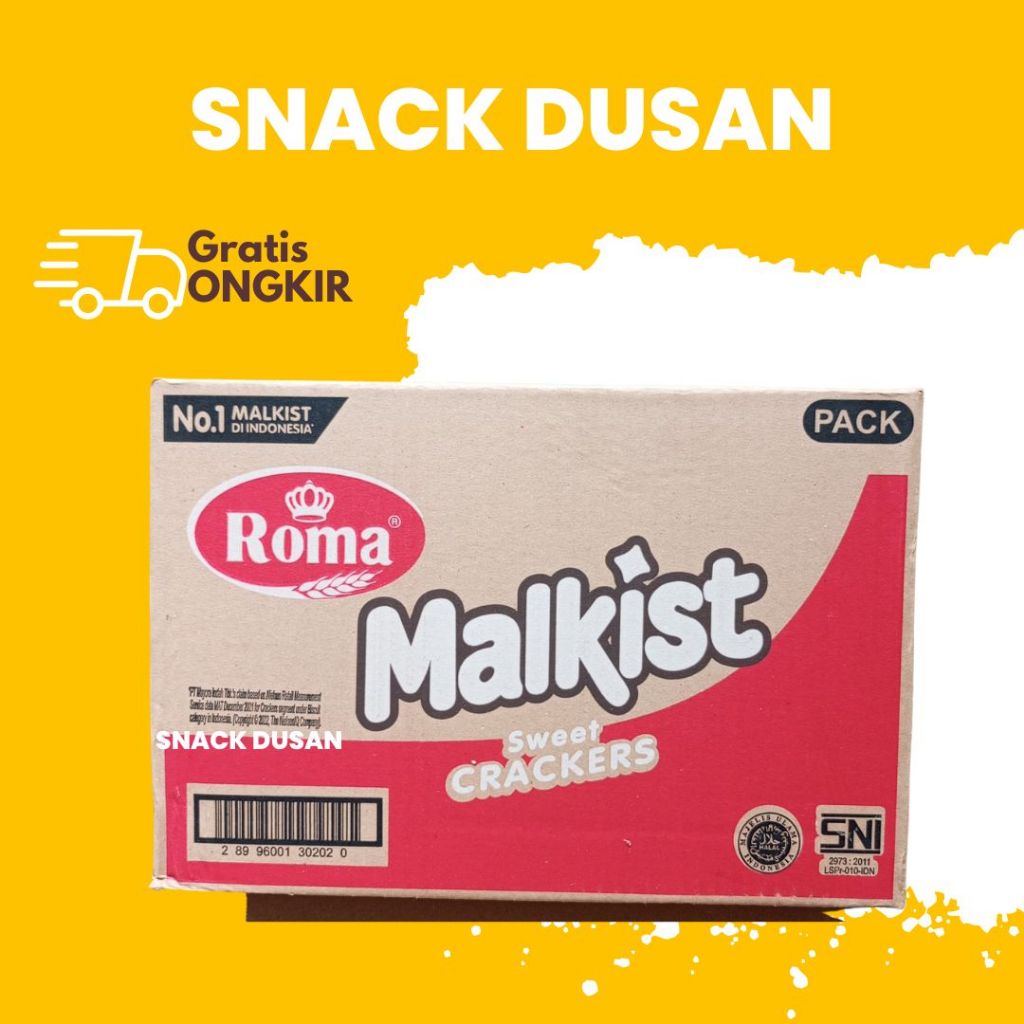 

[DUS] MALKIST KEMASAN PACK FAMILY KELUARGA 105GR 90GR 1 DUS ISI 30PCS