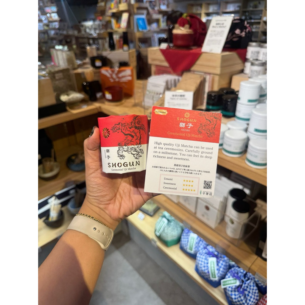 

READYSTOCK | SHOGUN CEREMONIAL UJI MATCHA