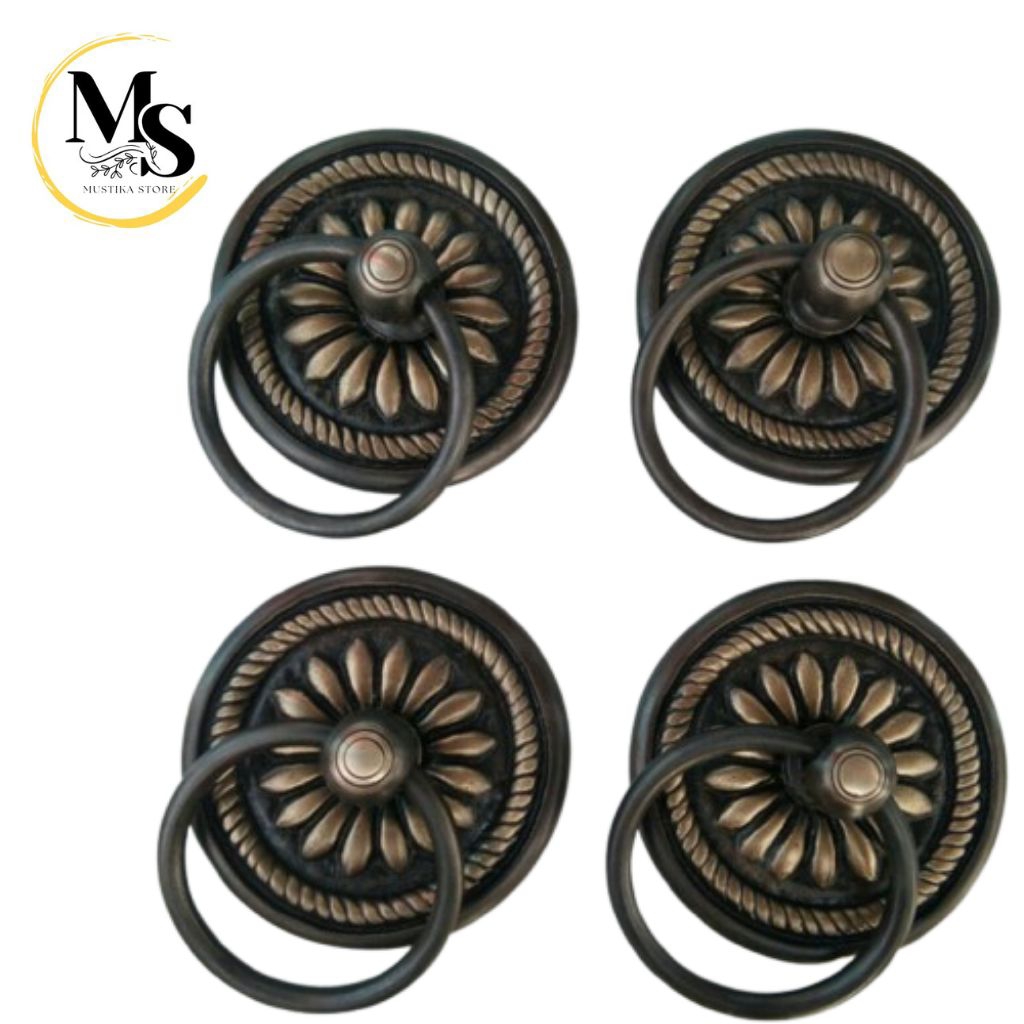 Tarikan pintu gebyok motif hendel pintu lawasan antik