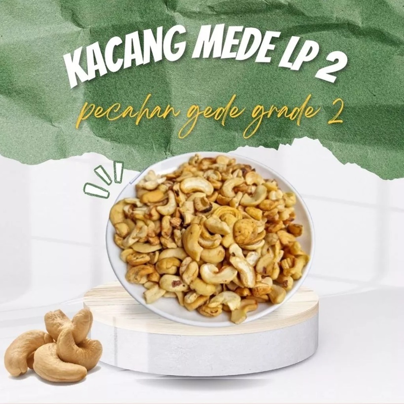 

Kacang Mede Pecahan Mete Pecah Belah 1Kg LP2 Buat Bumbu