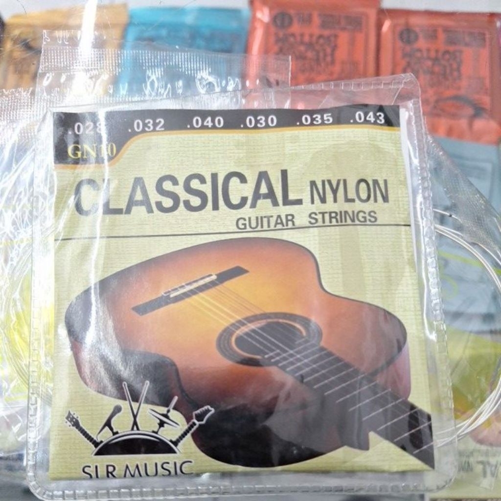 SENAR GITAR SLR CLASSIC NYLON / SENAR GITAR NYLON SET