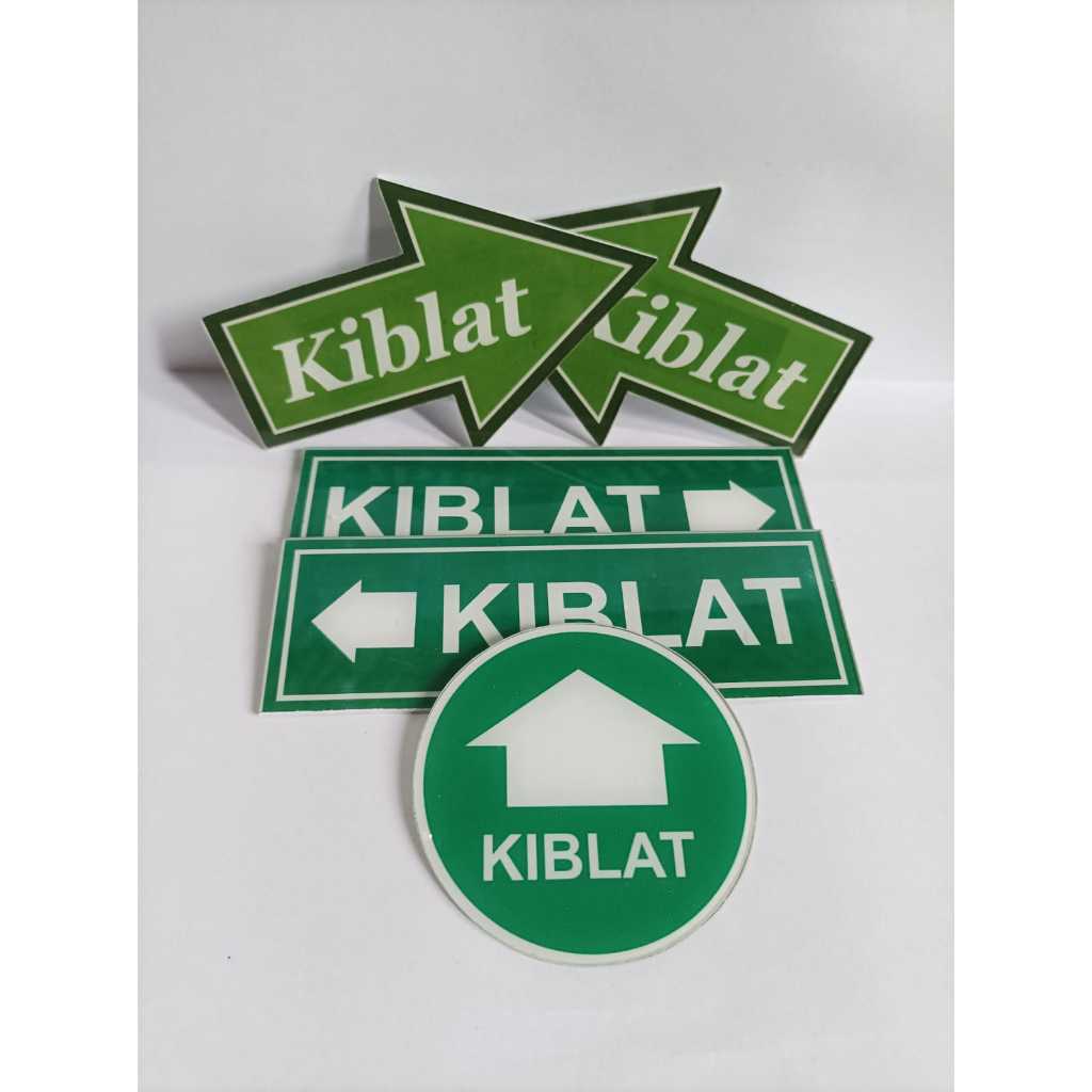 

Sign Penunjuk Arah Kiblat Bahan Acrilik