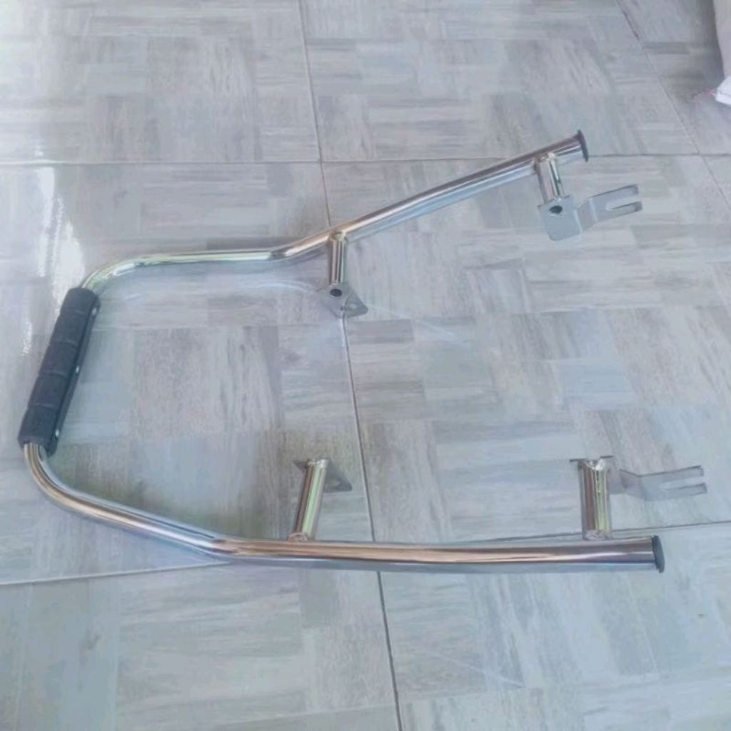 Behel begel gagang jok belakang Supra 110, Supra fit old Variasi motor planger Supra Lama