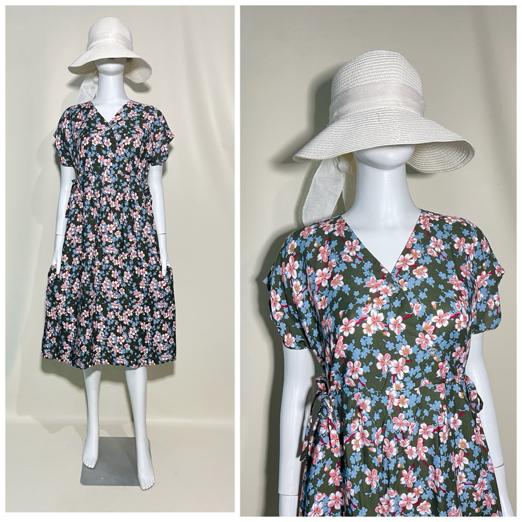 Daster jelita daster kimono rayon rotari busui frendly