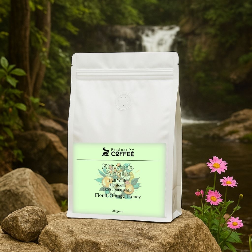 

A2Coffee Biji Kopi Arabika Roasted Beans Arabica Ethiopia Aricha 200gr