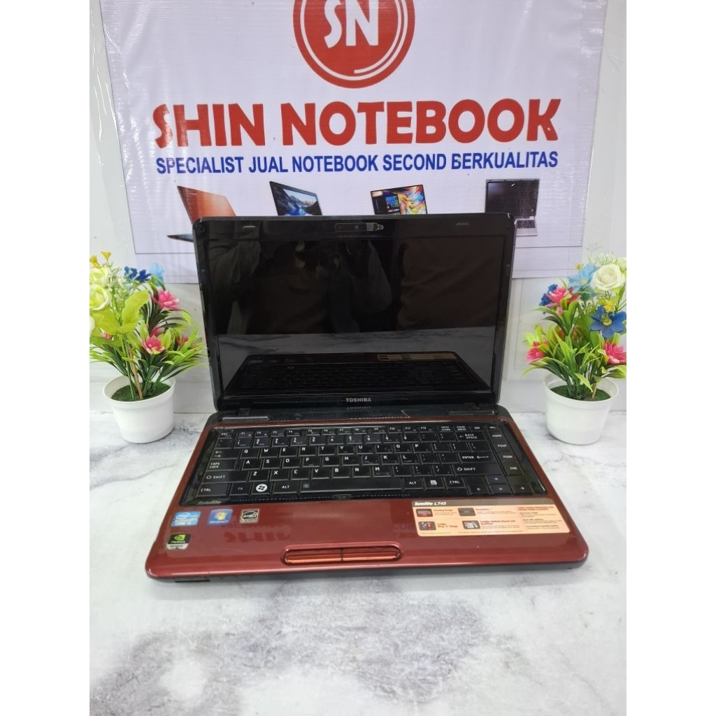 Toshiba Satelite L 745 Core I5 Gen 2 RAM 8GB SSD 128GB