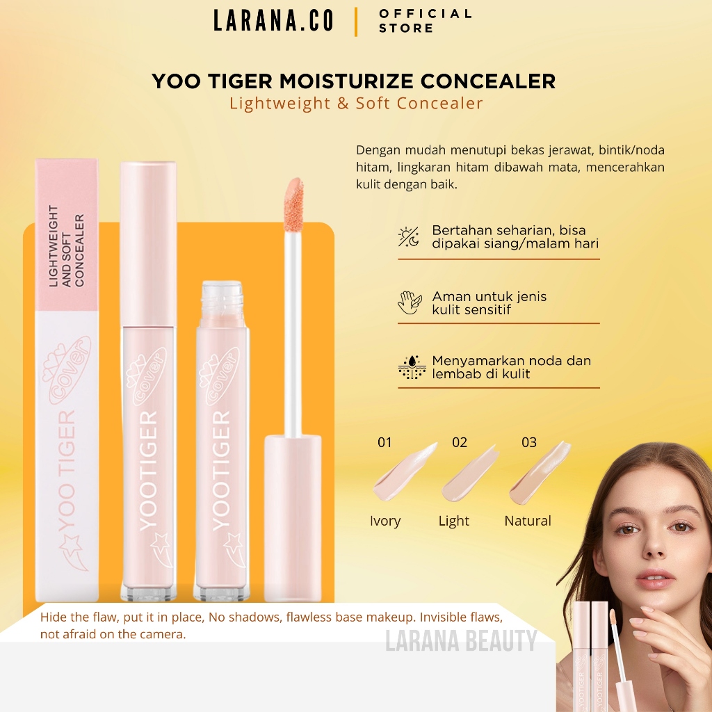 [ SVMY CONCEALER ] SVMY 1062 CONTOUR CONCEALER LIGHTWEIGHT & SOFT CONCEALER