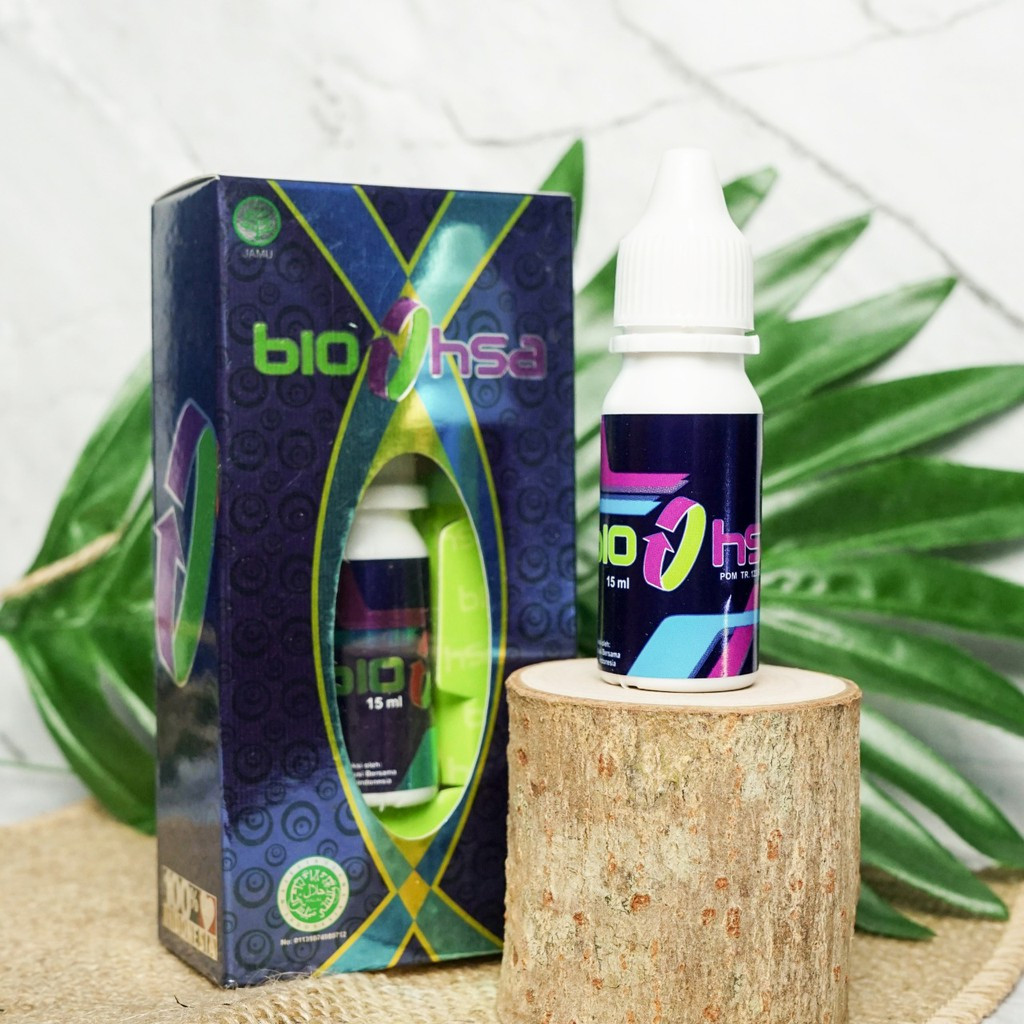 BIO HSA - Jamu Tetes Herbal BIOHSA Asli BPOM - 15ml