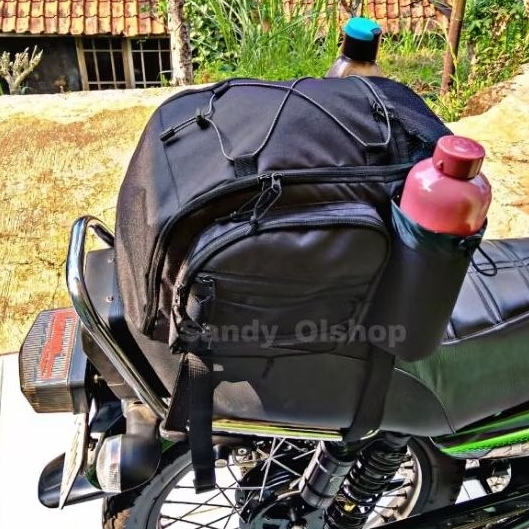 tas touring motor rx king,tas perjalanan bonus raincover