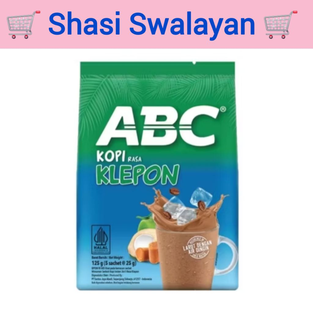 

ABC KOPI KLEPON Pack 5 sachet