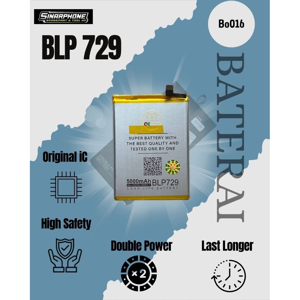 BATERAI BLP729 BATERAI REALME C3/C20/C21 REALME 5/5i