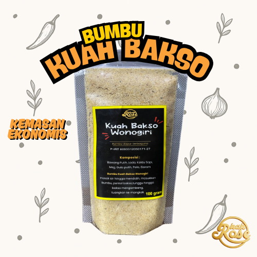 

BUMBU KUAH BAKSO Ekonomis [100 gram] - Dapur Kak Rose