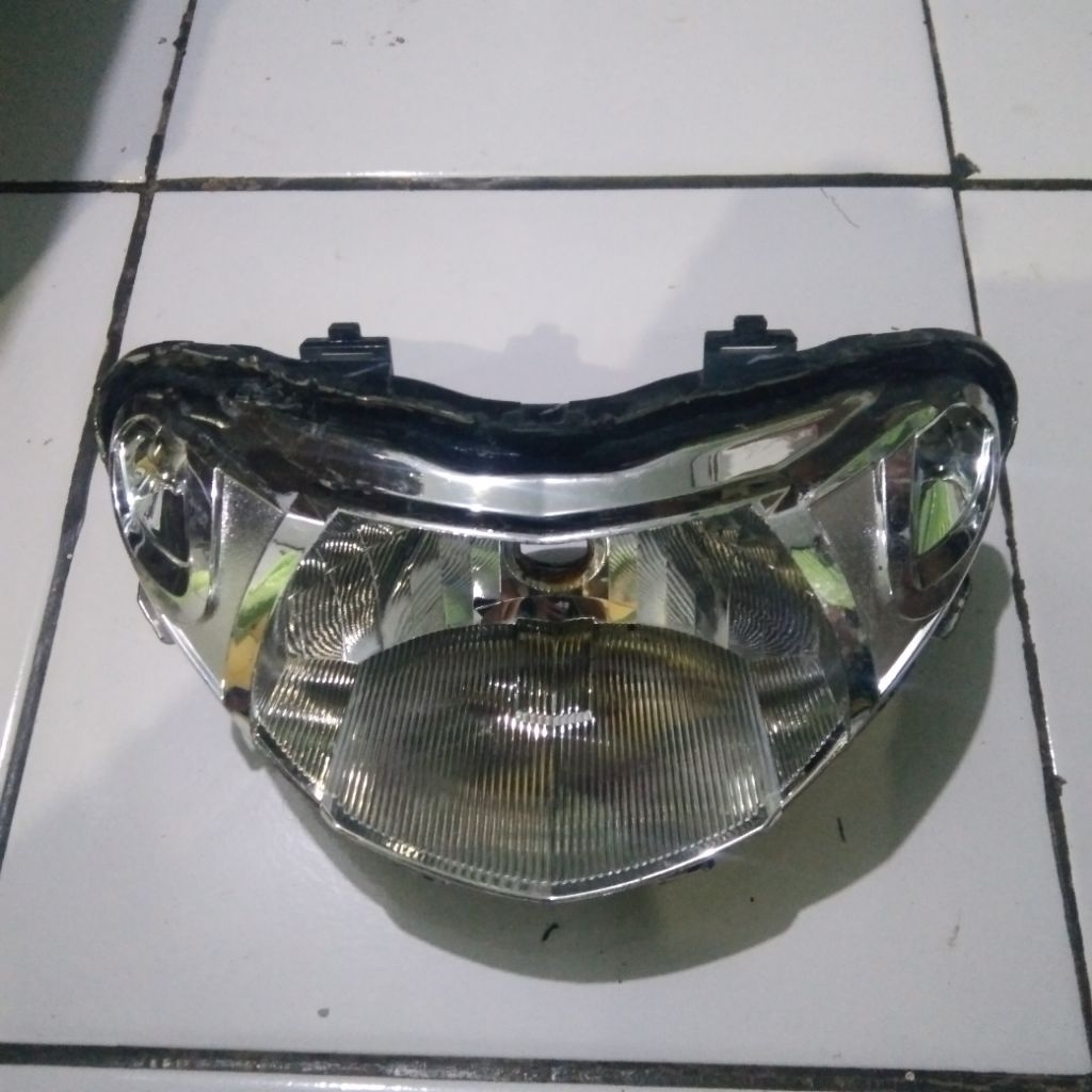 reflektor lampu depan tanpa mika motor mio smile second