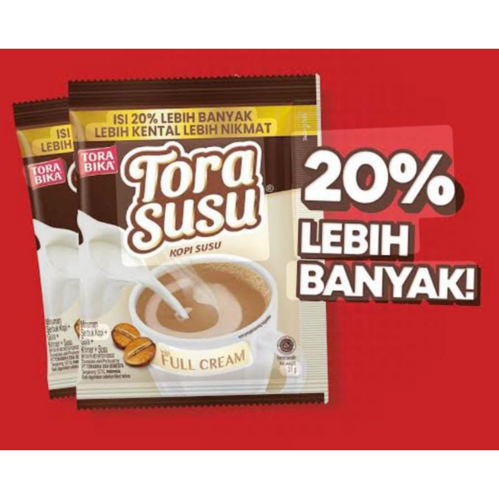 

Tora Susu 1 Renceng isi 10 Sachet