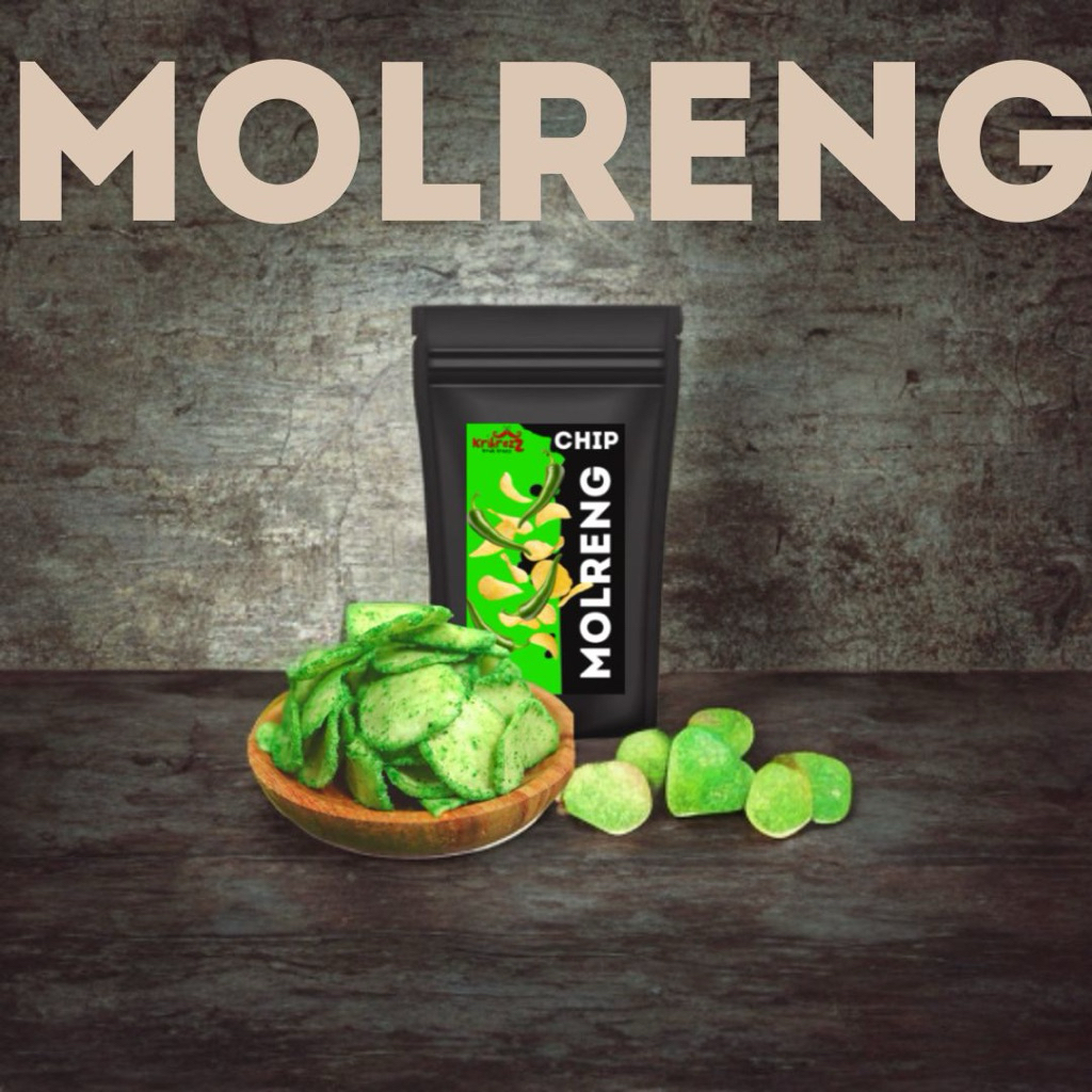 

molreng ( cimol goreng cabai hijau)