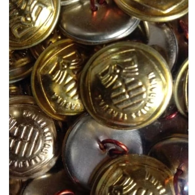 kancing jaket almamater logo ut , kancing jaket almamater universitas terbuka