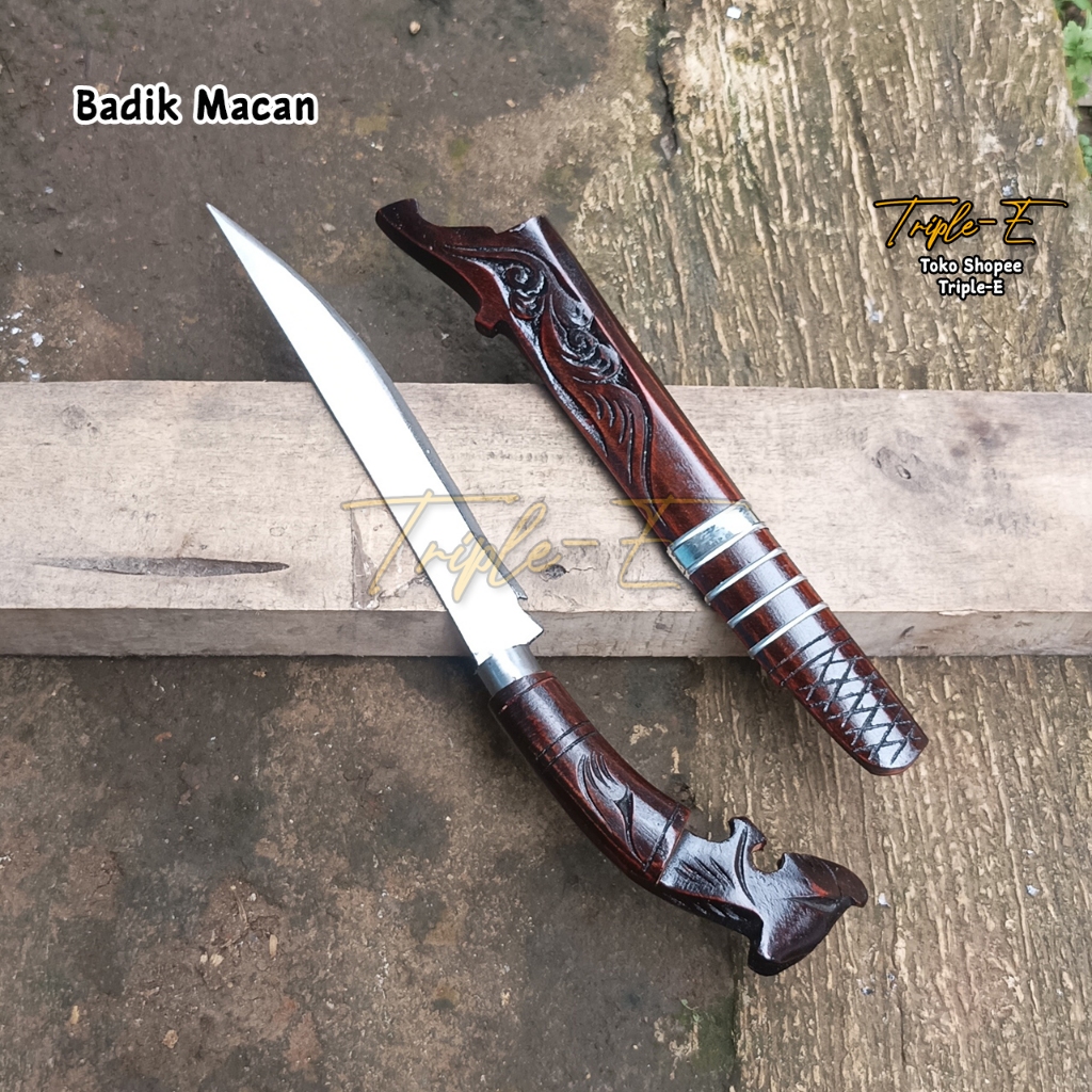 Pisau Macan Simpay Pisau Daging Pisau Skiner Seset Kayu Rasamala