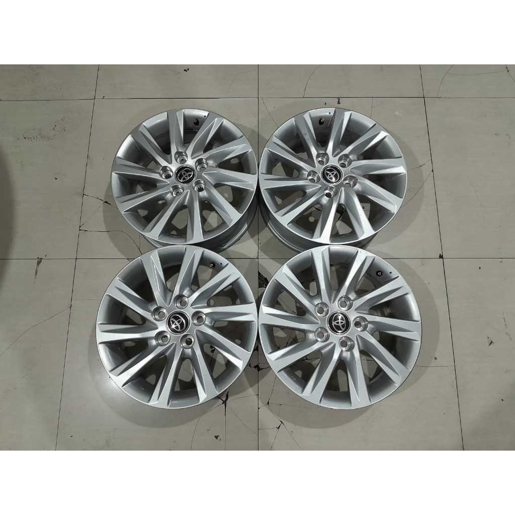 VELG MOBIL ORI STD INNOVA ZENIX RING 16 LEBAR 6 LUBANG BAUT PCD 5X114,3 ET40 PELEK REBORN