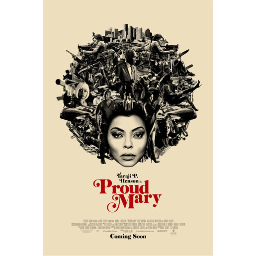 Kaset D V D Proud Mary 2018