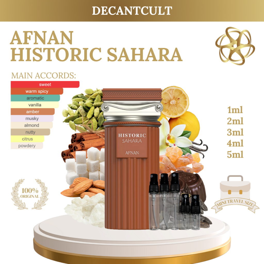 DECANT Parfum Afnan Historic Sahara XDP