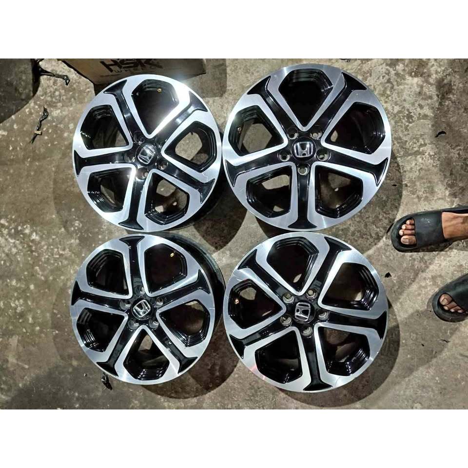 VELG MOBIL ORI COPOTAN STD HRV PRESTIGE RING 17 LUBANG BAUT PCD 5X114 PELEK