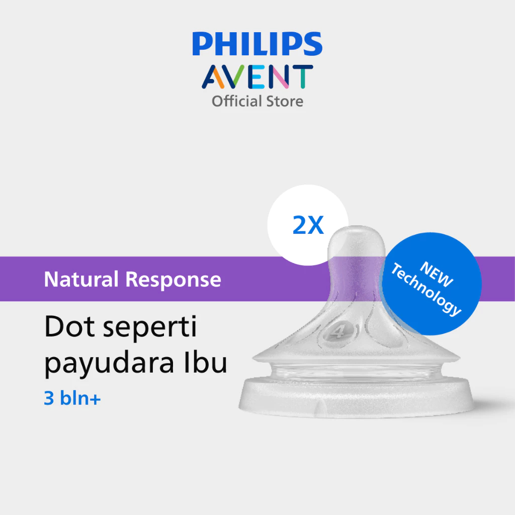 Philips Avent Dot Avent Philips | Natural Response 0M+ 1M+ 3M+ 6M+ 9M+ | Dot Seperti Payudara Ibu