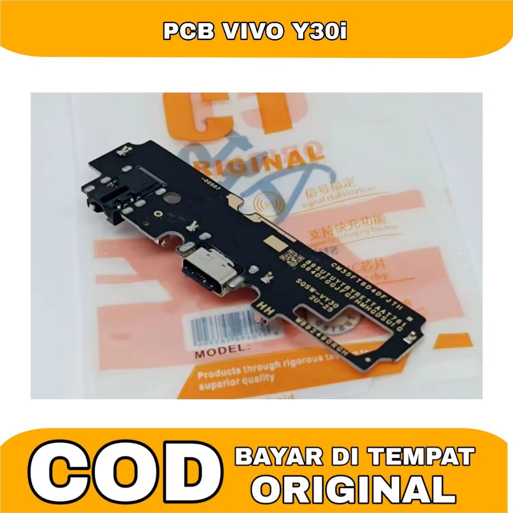 PAPAN CAS VIVO Y30i ORIGINAL PCB KONEKTOR CHARGER VIVO Y30i